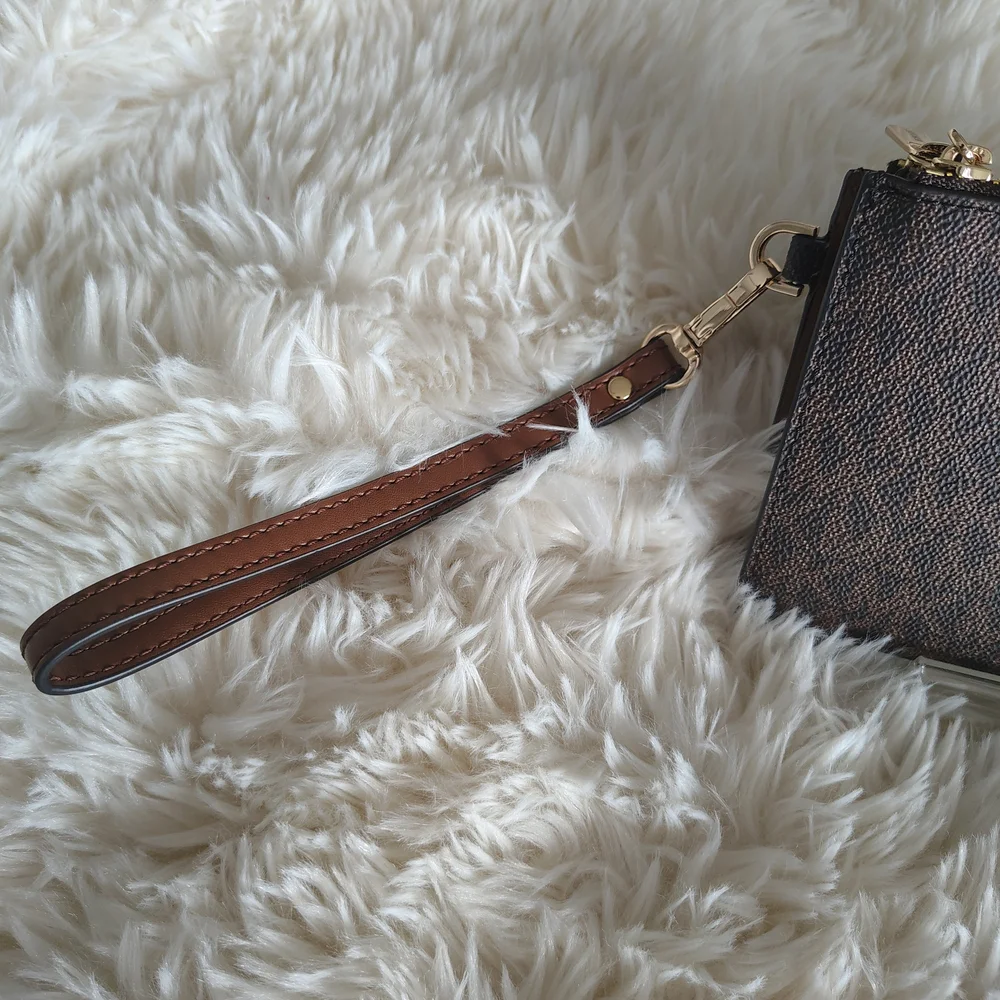 Michael Kors Signature Brown Wristlet NWOT - Picture 5 of 15